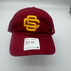 Nike USC Trojans Heritage86 Adjustable Hat‎ Crimson Cap Dri-Fit NWT